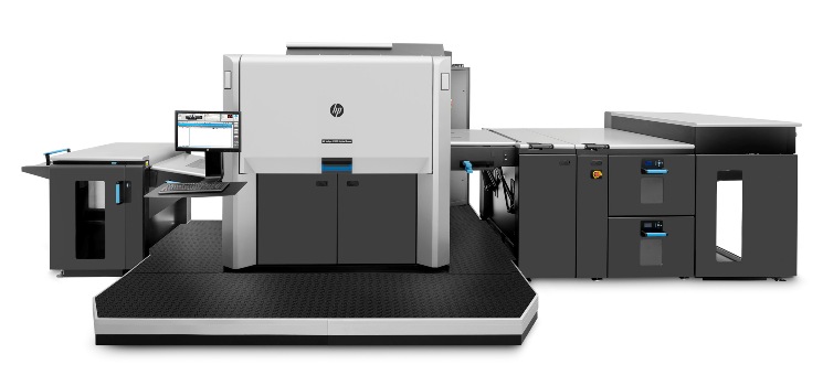 The HP Indigo 12000 Digital Press, part of the new HP Indigo portfolio