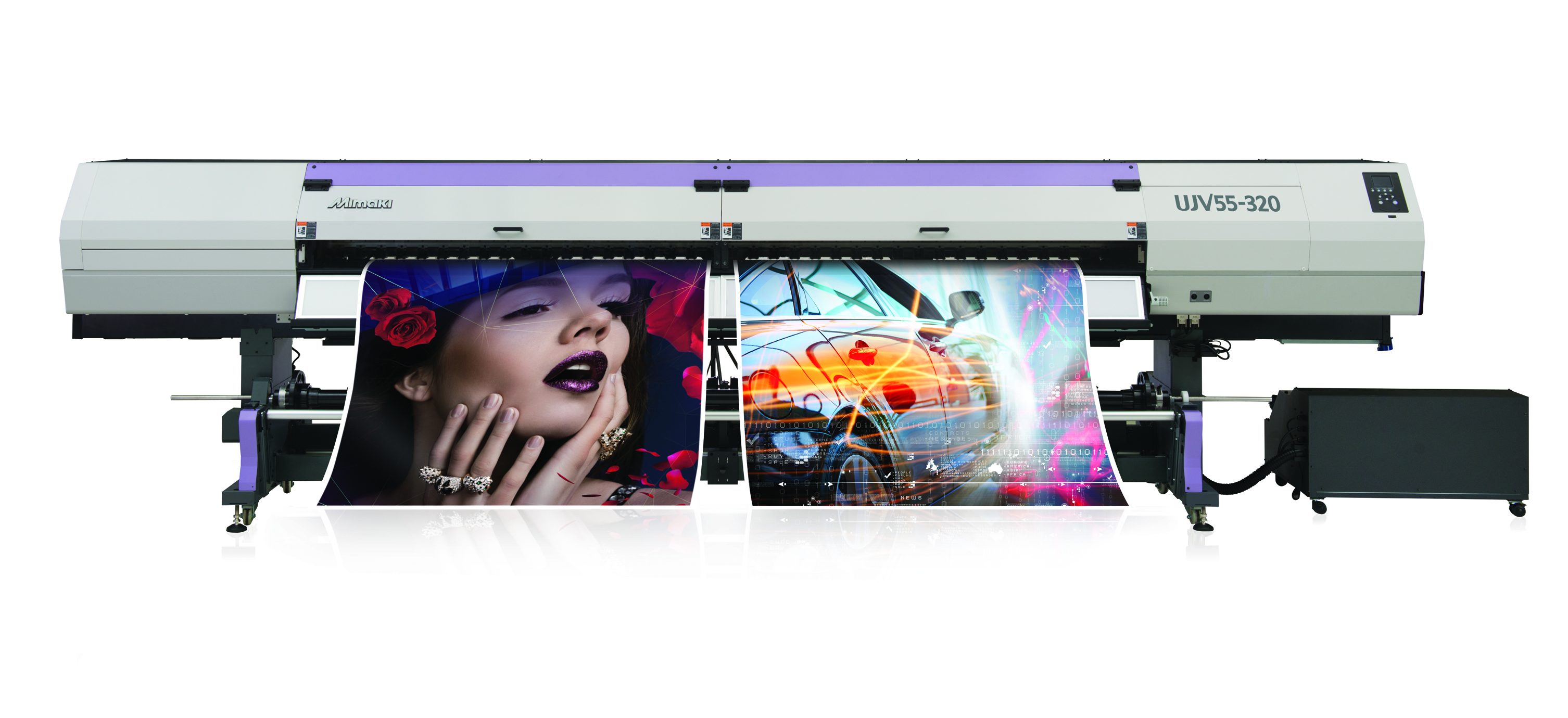 The new Mimaki UJV-320 will debut in the UK at Sign and Digital UK in April