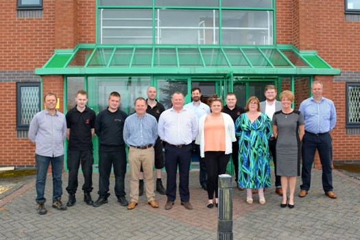 The Soyang Europe team at its Lancashire headquarters