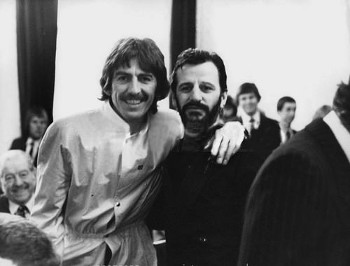 George Harrison and Ringo Starr