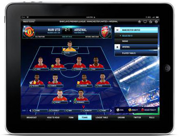 Sky Sports Football Match Centre Team Squad