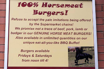 horsemeat burgers
