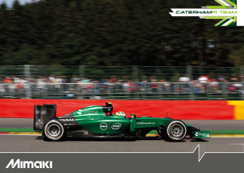 Mimaki joins Caterham F1 Team as technical partner 